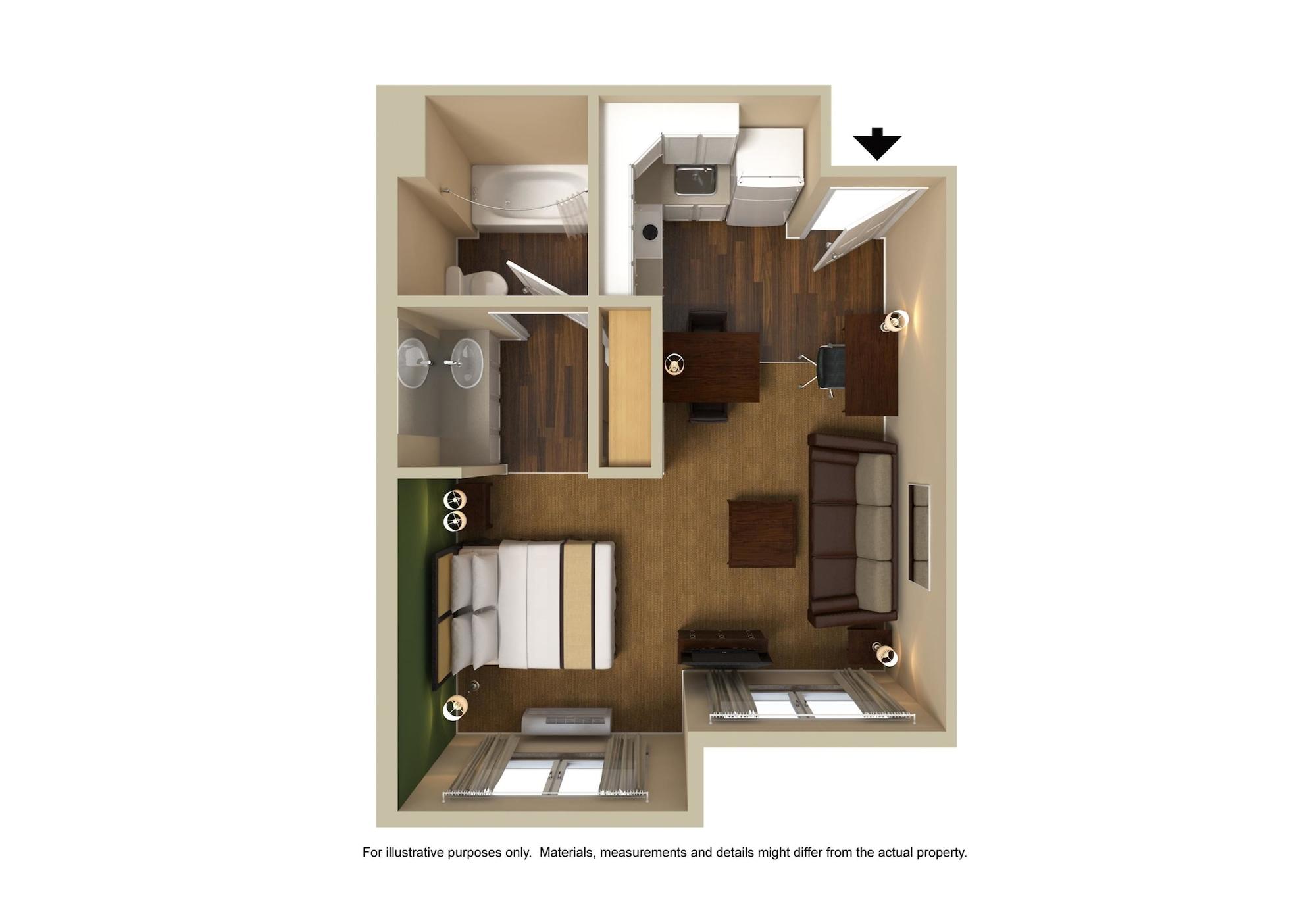 Extended America - - Galleria - Uptown Hotel 2*